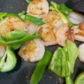 もっちーい's cooksnap of when they made ⭐簡単⭐ピーマン・むきえび⭐ウマ塩炒め♪.