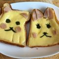 クックF7L2H0☆'s cooksnap of when they made 簡単うさぎの冷凍トースト♡子どもの日にも.