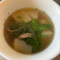 かおり 佐藤's cooksnap of when they made ほっとおいしい☆カブとベーコンのスープ.