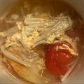 9ma9ma's cooksnap of when they made 手軽に減塩！トマトと玉子のふわふわスープ.