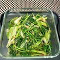 ◆どらしま◆'s cooksnap of when they made ほうれん草のナムル♪.