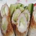 ぱにぱる's cooksnap of when they made お弁当に♪キュウリ＆チーズ in ちくわ.