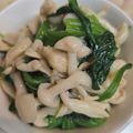 ゆるмαмα's cooksnap of when they made ほうれん草とキノコの白だしわさび和え.