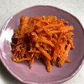 gohanちゃん's cooksnap of when they made 人参明太：冷凍お弁当野菜おかずストック.