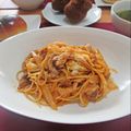 イベ長's cooksnap of when they made 豚肉とトマト缶の疲労回復パスタ♬.