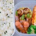 茶太郎ラッシュ･ω･'s cooksnap of when they made 【お弁当】スナップえんどうの肉巻き.