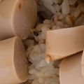 MULA's cooksnap of when they made 魚肉ソーセージ醤油ご飯.