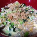 こりどらす0724's cooksnap of when they made 夏バテに！小松菜たまご雑炊(激ウマ).
