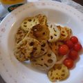 pieちゃん's cooksnap of when they made れんこんの素焼き　カレー塩で.