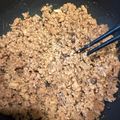 あいぇな's cooksnap of when they made きのこたっぷり♪しっとり鶏そぼろ.