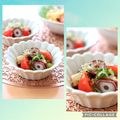 runa10's cooksnap of when they made 蛸&胡瓜&トマトの カリジャコ和え.