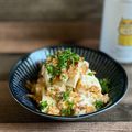 ハムスターおいなり's cooksnap of when they made フライドオニオンと卵のタルタルサラダ.