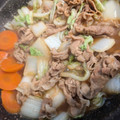 0516suzuno's cooksnap of when they made 豚ロース薄切り肉と白菜★すき焼き風煮。.