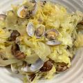 シナモンティー☆'s cooksnap of when they made メインはキャベツ！あさりのさかむし.