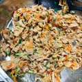 クック6LSQK8☆'s cooksnap of when they made えのきと豚ひき肉のそぼろ丼.
