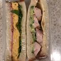 かずくん☆'s cooksnap of when they made サラダチキンときゅうりのサンドイッチ.