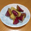 えりこ82☆'s cooksnap of when they made みんな大好き(*´`*)さつま芋の甘煮♪.