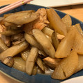 きゃんヴぇる's cooksnap of when they made 鶏ごぼうと大根のこってり煮【作り置き】.