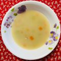 チェックのミニくま's cooksnap of when they made 簡単！寒い朝のほっこりスープ.