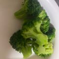 つ's cooksnap of when they made 【袋で簡単】ブロッコリーの下ごしらえ.