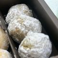 DBMT's cooksnap of when they made ピスタチオスプレッドでスノーボール.