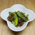 まこさんど's cooksnap of when they made ししとうとじゃこの炒め物。作り置きにも.