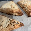 sawax2's cooksnap of when they made ココアとバナナの米粉スコーン.
