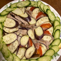 ぽちゃすけ's cooksnap of when they made レンジで！豚肉となすとトマトの重ね蒸し.