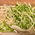 さすらい's cooksnap of when they made 豆苗ともやしのナムル☆.
