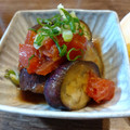ばたみそーぱん☆'s cooksnap of when they made 茄子とトマトの和風マリネ。.
