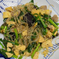 ななっちななちゃん's cooksnap of when they made 中華風☆春雨とニラ玉炒め.