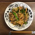 sansanさん's cooksnap of when they made コテうま♪「チンジャオロース」.
