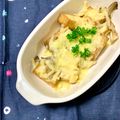 ふたごゆき's cooksnap of when they made ✿スキレットで厚揚げキノコチーズ焼き✿.