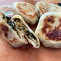 さくらんぼくんのママ's cooksnap of when they made 信州名物☆野沢菜おやき.