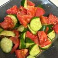 ポムポムポヨコ's cooksnap of when they made 塩麹トマトきゅうり.