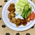 ふたごゆき's cooksnap of when they made 揚げ焼き1度揚げでザックザク！鶏の唐揚げ.