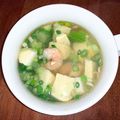 ladyoscar's cooksnap of when they made キュウリの新食べ方シーフードと卵のスープ.