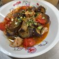 ミアンミアン's cooksnap of when they made 豚こま・なす・トマトの簡単炒め物.