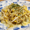 にっき。's cooksnap of when they made 女子人気絶対!!!もやしとエノキの卵炒め.