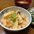 旭山ペンギン's cooksnap of when they made たけのこ御飯.