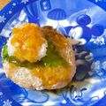 桃華0408's cooksnap of when they made レンジDE簡単和風ハンバーグソース.