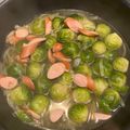 まめっちき's cooksnap of when they made ベーコンと芽キャベツの簡単あったかスープ.