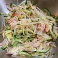 うっしー☆ハナコ's cooksnap of when they made もやしときゅうりとカニカマの中華サラダ.