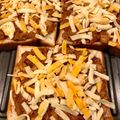 アリエちゃん's cooksnap of when they made チリコンカンピザトースト.
