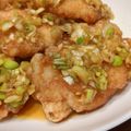あいすくりんスプーン's cooksnap of when they made 鶏胸肉で油淋鶏。.