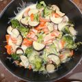 みろぷー's cooksnap of when they made 鶏肉と野菜のチーズ蒸し鍋.