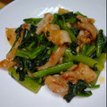 クックJOEさん's cooksnap of when they made 作り置き、つるむらさきと豚肉の炒め物。.