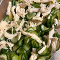 かんじきんぐ's cooksnap of when they made ささみときゅうりの中華和え.