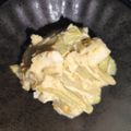ちゃちゅ2's cooksnap of when they made キャベツとゆで卵の❤激うま❤サラダ.