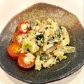 悠LOVE航's cooksnap of when they made 簡単☆白菜・わかめとトマトの和風サラダ♪.